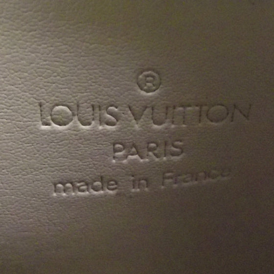 Louis Vuitton Vernis Lexington Fleur Pochette Beige 9 of 10