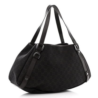 Gucci Monogram Medium Abbey Shoulder Bag Chocolate 3 of 12