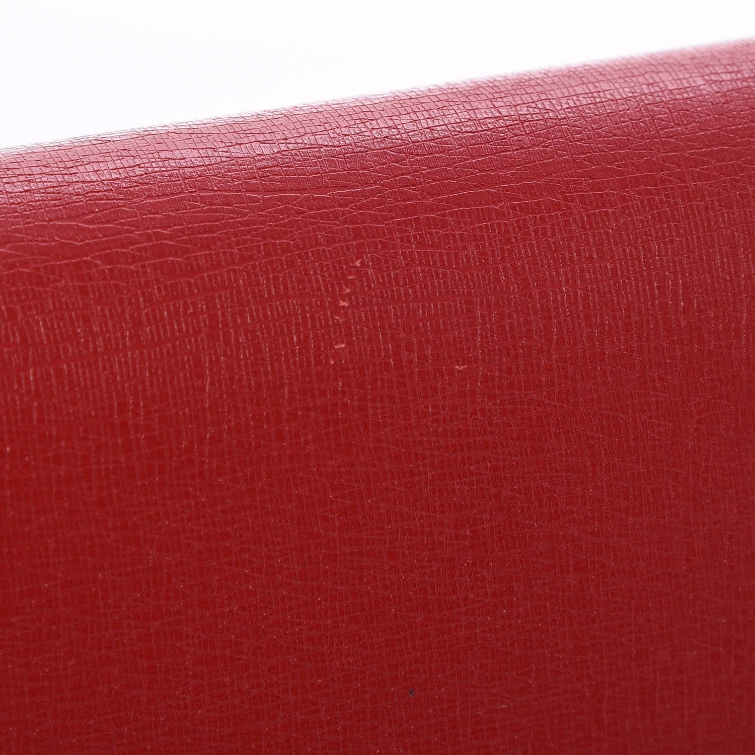 Gucci Textured Calfskin Medium Betty Chain Wallet Tabasco Red 8 of 10