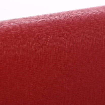 Gucci Textured Calfskin Medium Betty Chain Wallet Tabasco Red 8 of 10