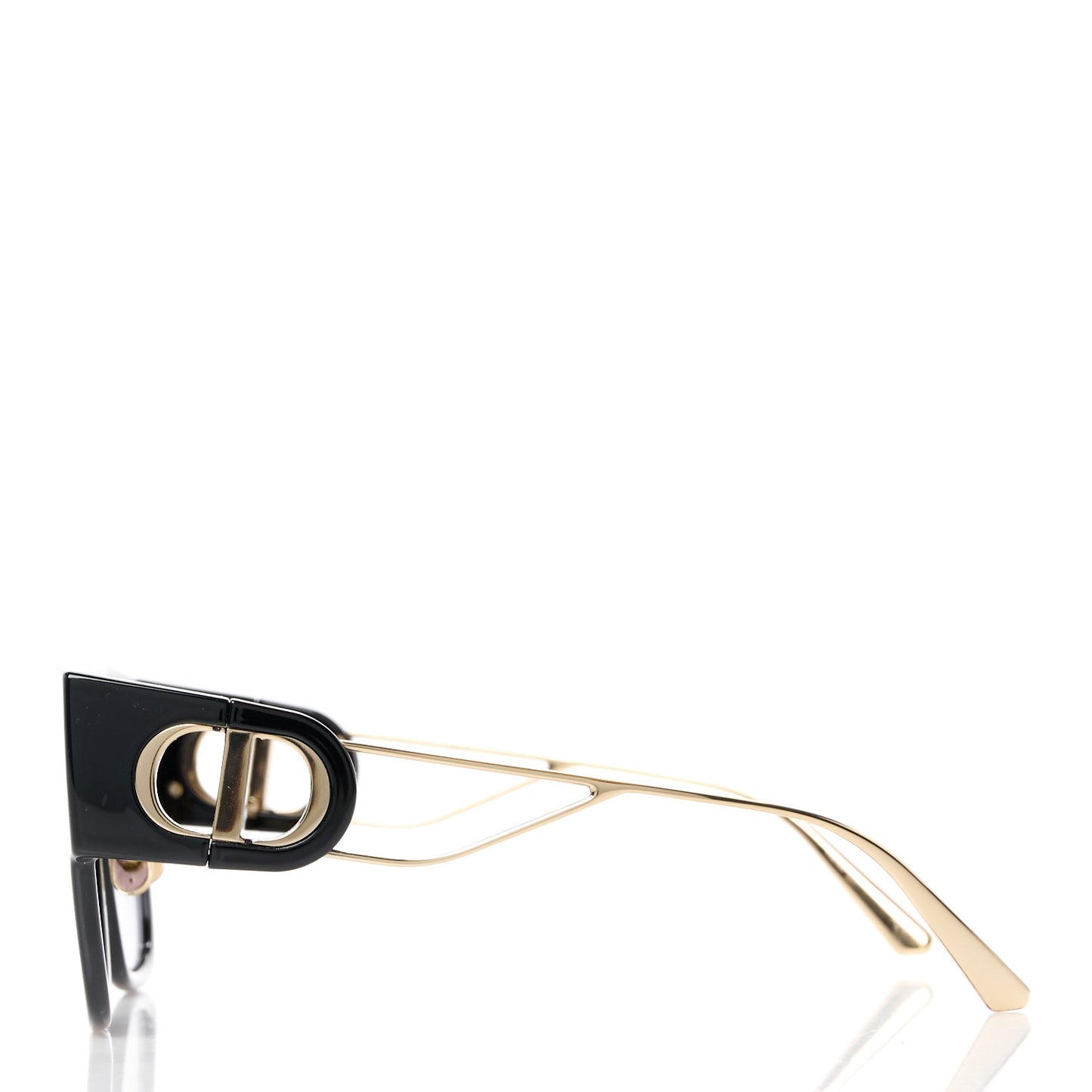 Rectangular 30 Montaigne S3U Sunglasses Black