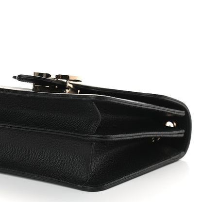 Gucci Dollar Calfskin Small Interlocking G Shoulder Bag Black 6 of 11