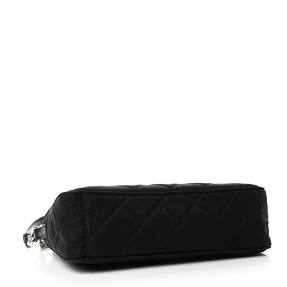 Prada Nylon Tessuto Impuntu Quilted Crossbody Bag Black 3 of 4