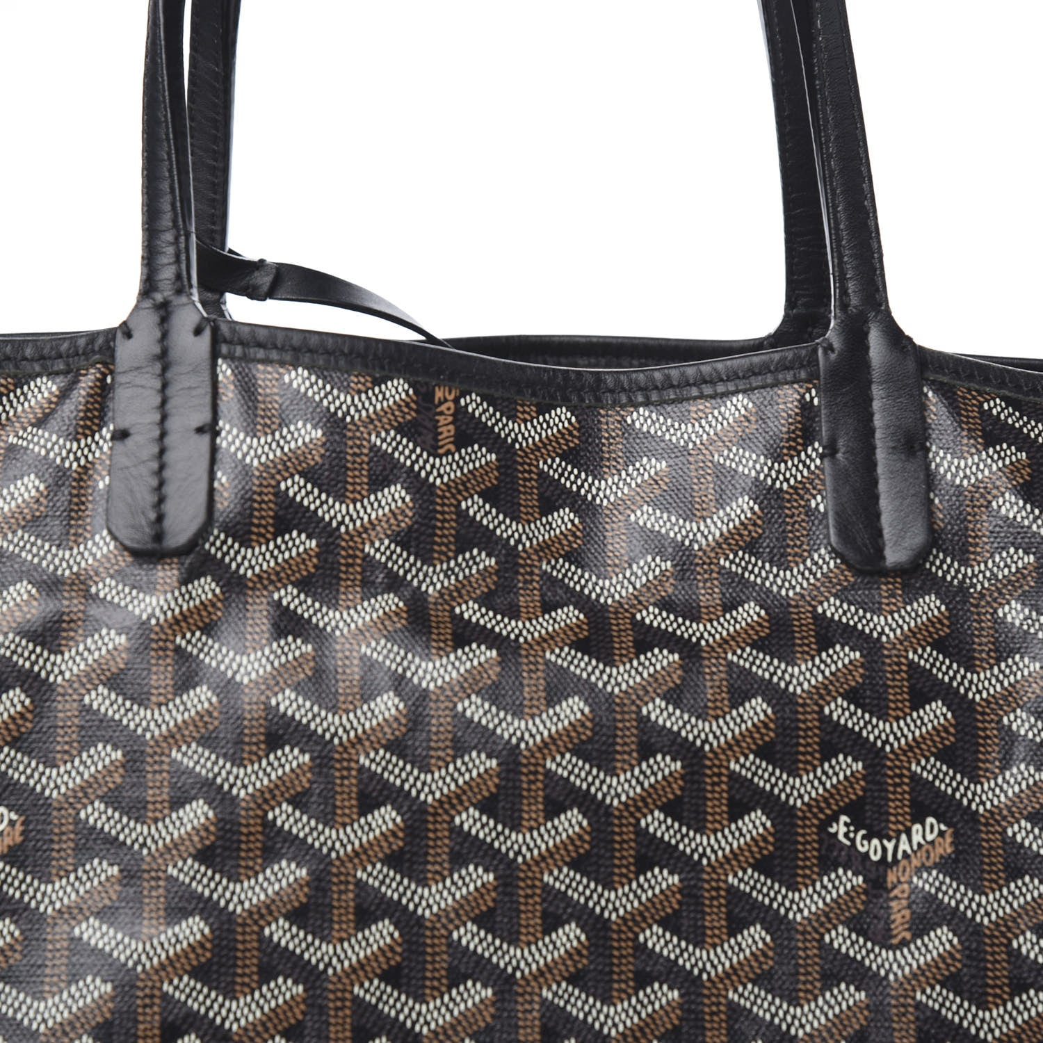 Goyard Goyardine Saint Louis PM Black 12 of 12