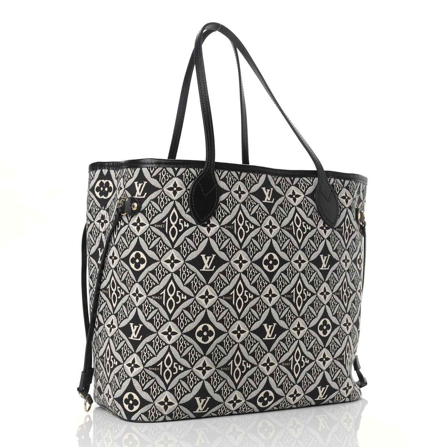 Jacquard Since 1854 Neverfull MM Grey