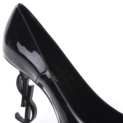 Saint Laurent Metallic Lambskin Opyum 110 Sandals 35 Oro 8 of 10