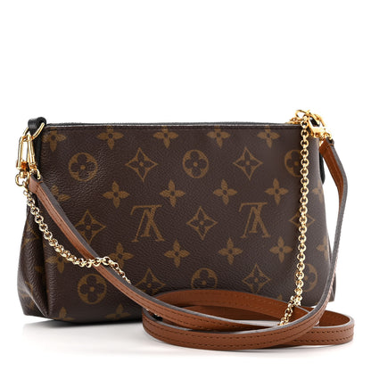 Louis Vuitton Monogram Pallas Clutch Black 3 of 13