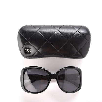 Chanel Polarized CC Sunglasses 5183 Black 8 of 8
