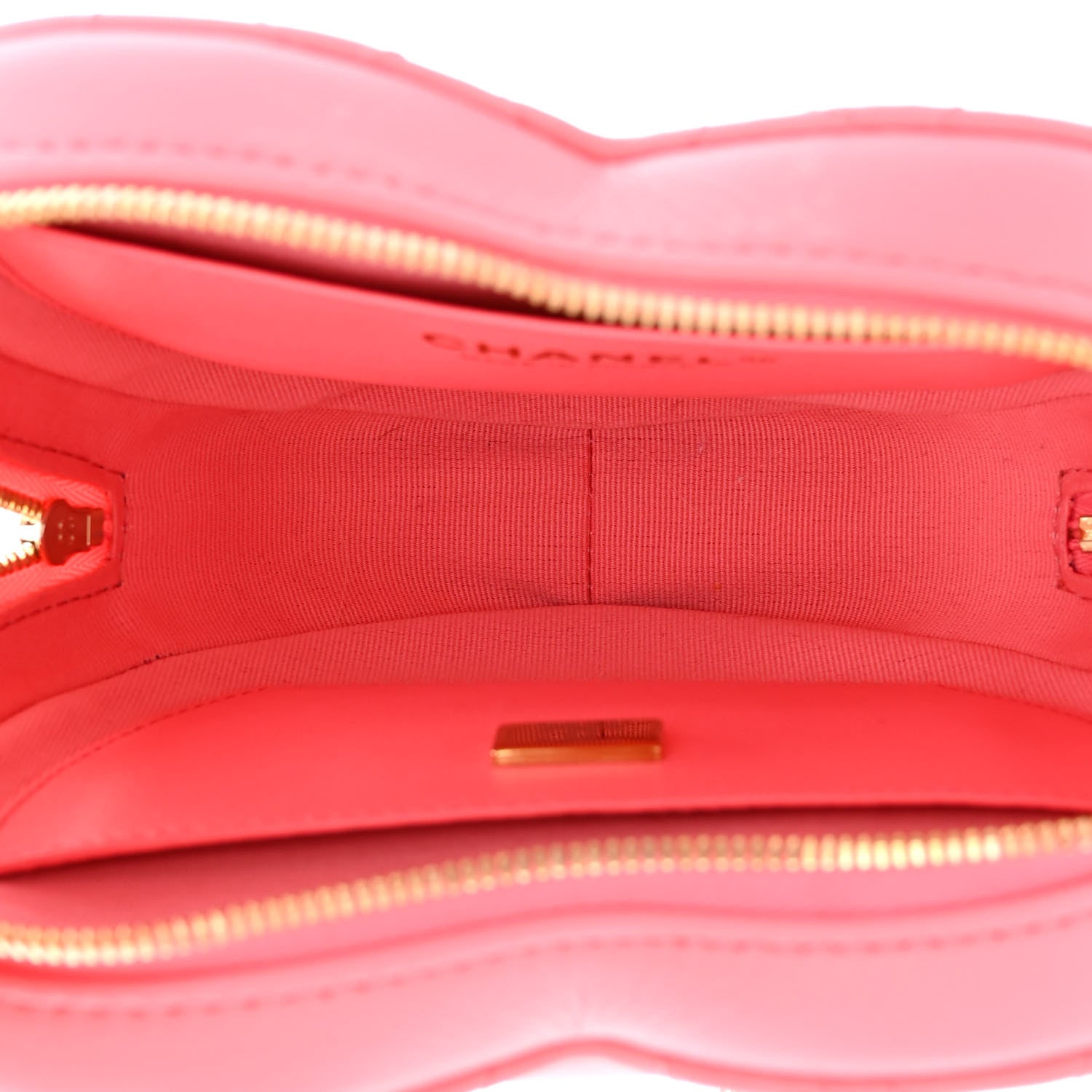 Chanel Lambskin Quilted CC In Love Heart Bag Pink 5 of 10