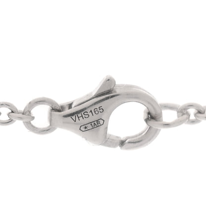 Cartier 18K White Gold Interlocking LOVE Necklace 5 of 6