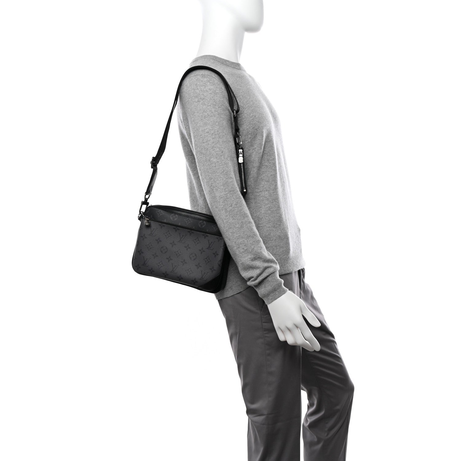 Louis Vuitton Reverse Monogram Eclipse Trio Messenger 2 of 12
