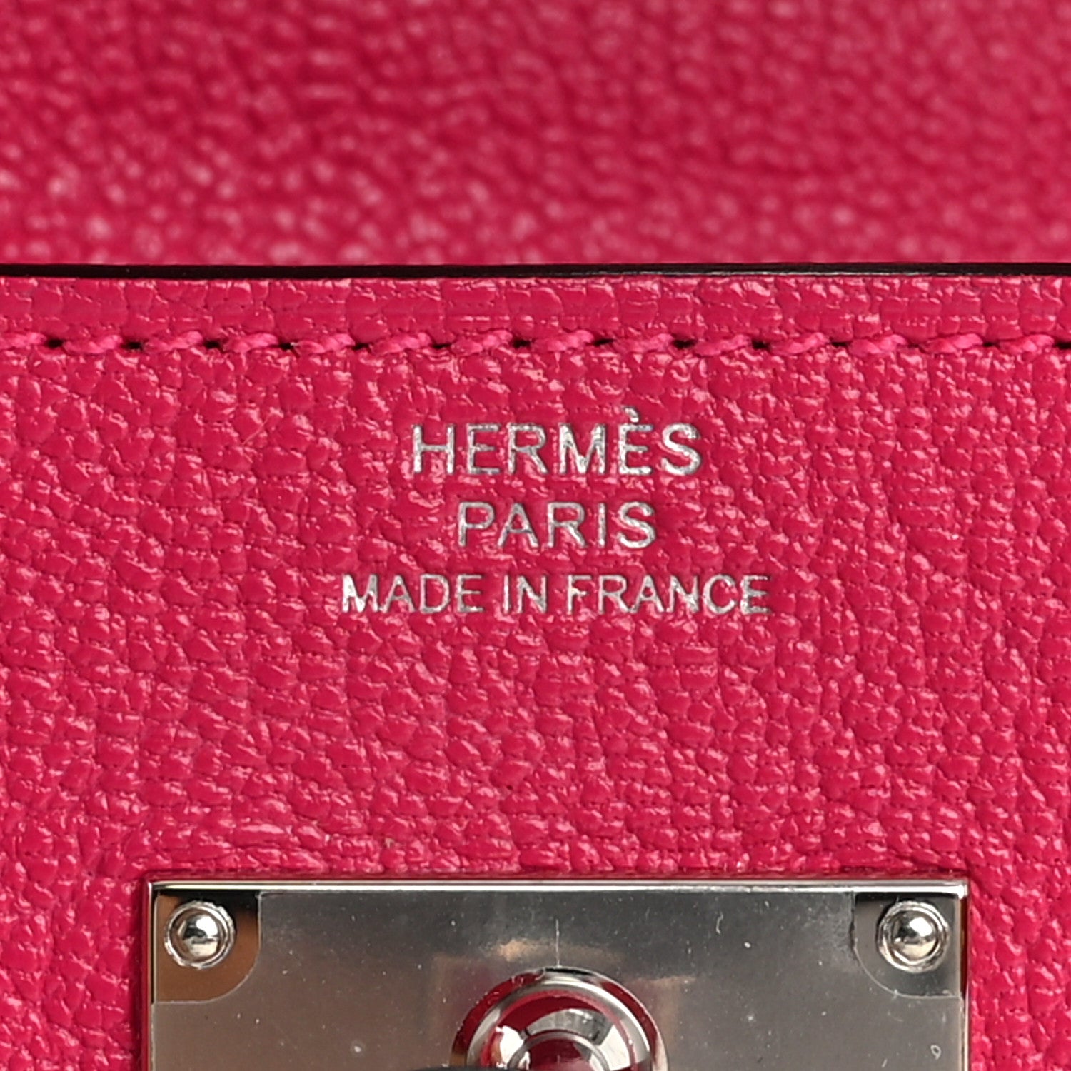 Hermes Chevre Mysore Kelly Wallet To Go Rose Mexico 6 of 11