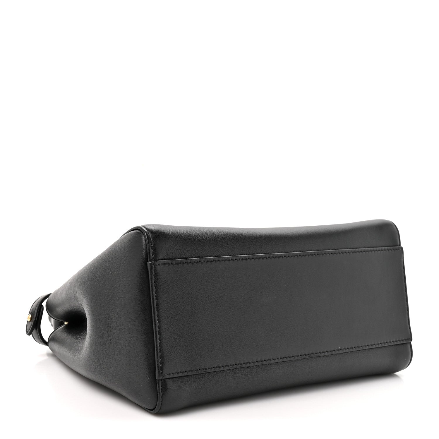 Fendi Nappa Mini Peekaboo Iconic Satchel Black 4 of 11