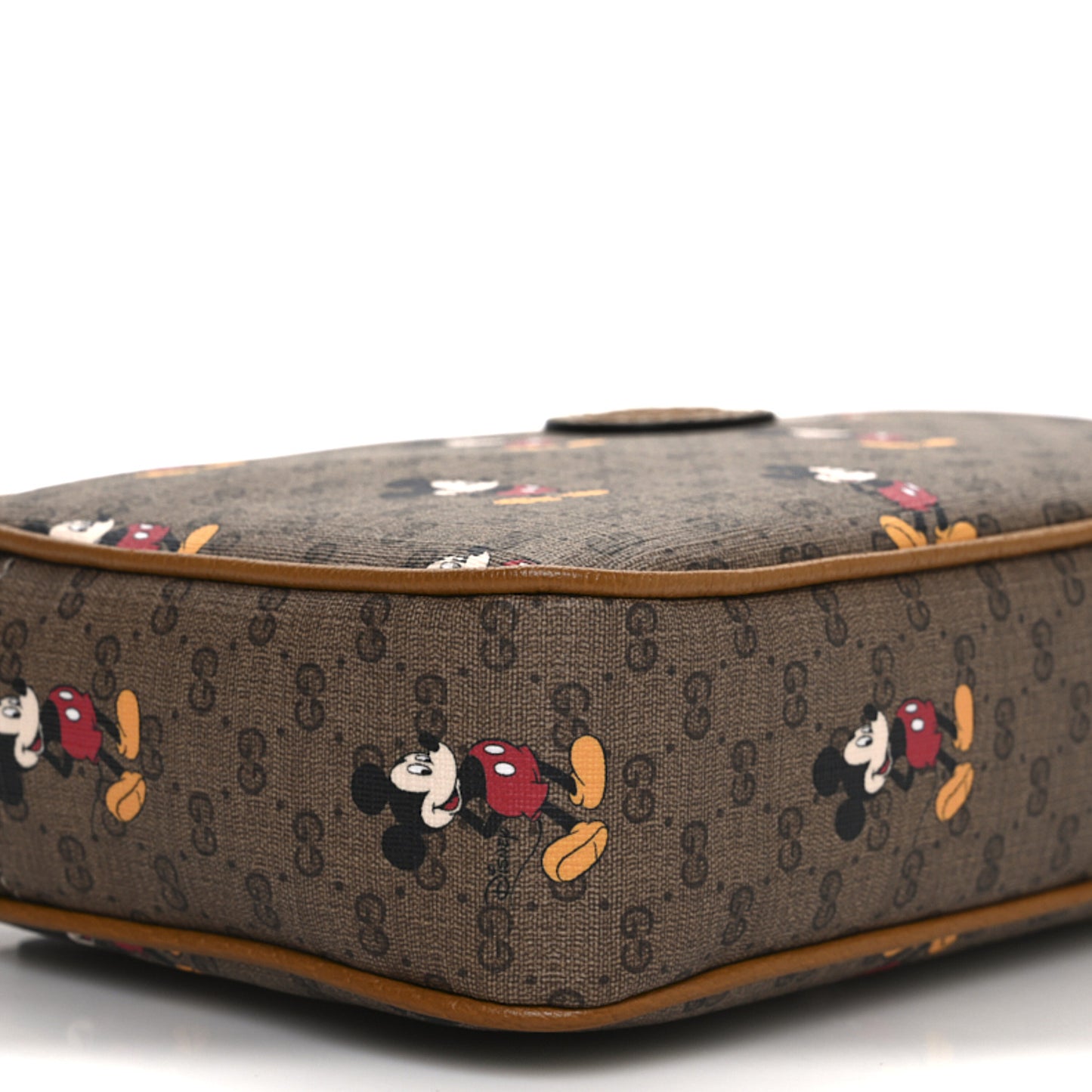 X DISNEY Mini Vintage GG Supreme Monogram Mickey Mouse Small Belt Bag 85 34 Beige Vintage Sun Oil