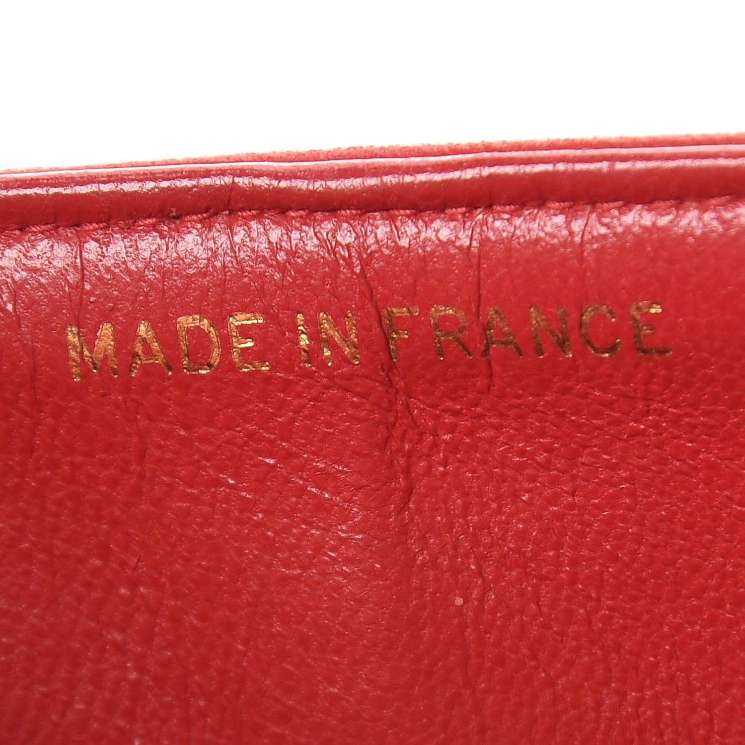 Chanel Lambskin Quilted Medium Double Flap Red 10 of 28