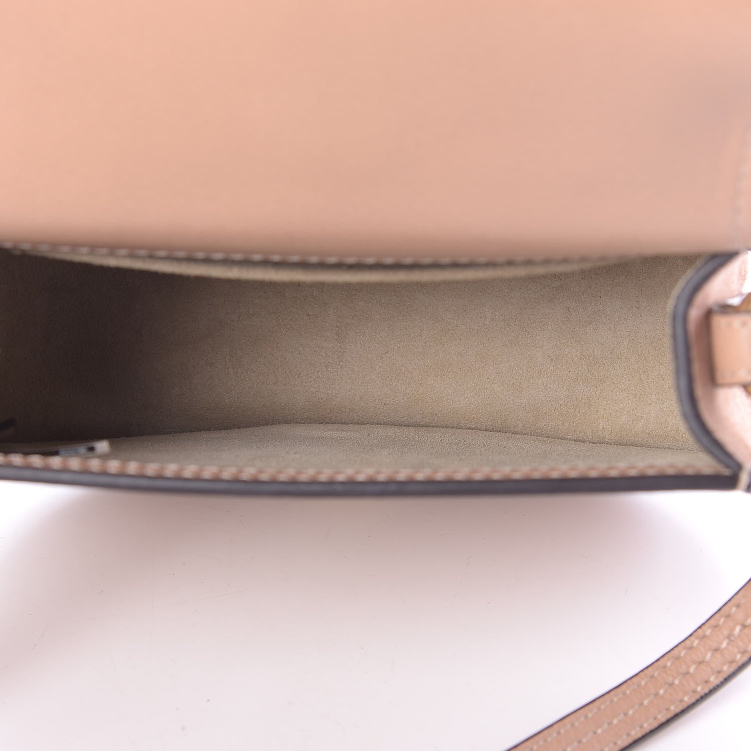 Chloe Calfskin Suede Small Nile Bracelet Bag Biscotti Beige 5 of 12