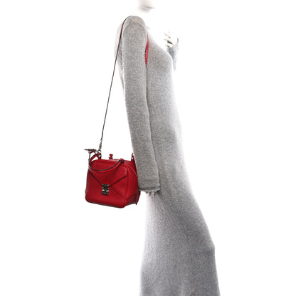 Louis Vuitton Taurillon Neo Square Bag Rouge 2 of 9