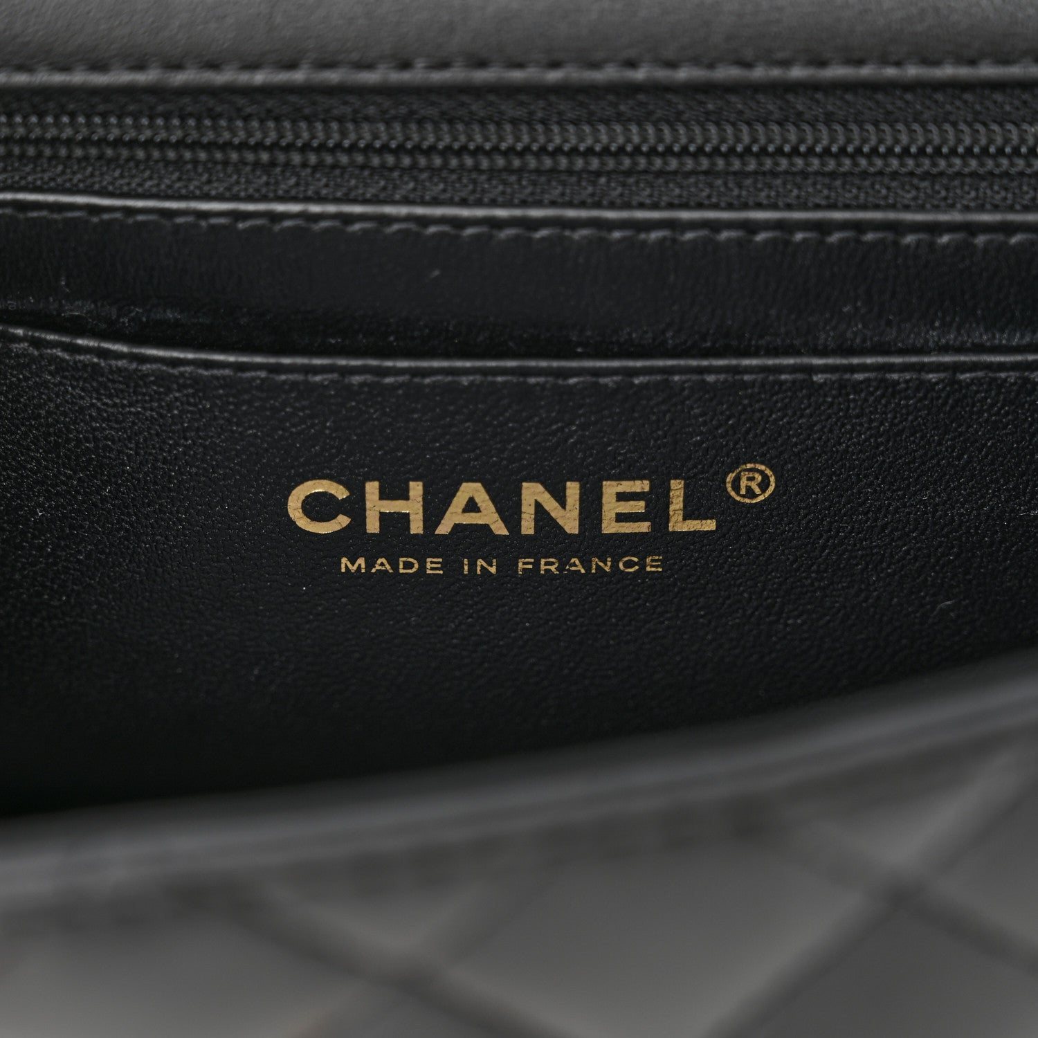 Chanel Lambskin Quilted Metal Mini Top Handle Rectangular Flap Black 6 of 12