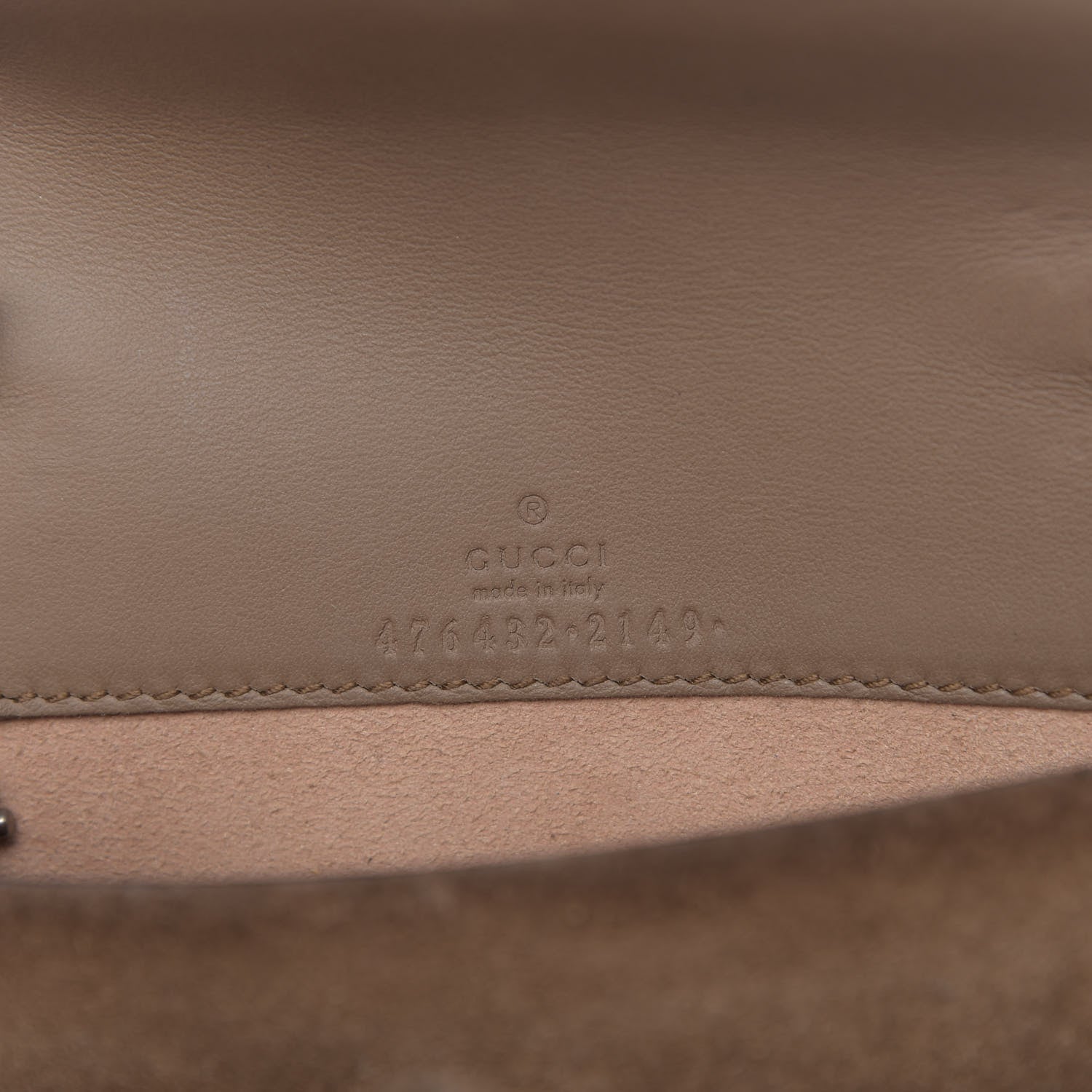 Gucci GG Supreme Monogram Super Mini Dionysus Shoulder Bag Taupe 8 of 9
