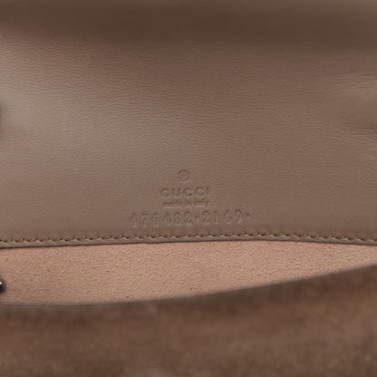 Gucci GG Supreme Monogram Super Mini Dionysus Shoulder Bag Taupe 8 of 9