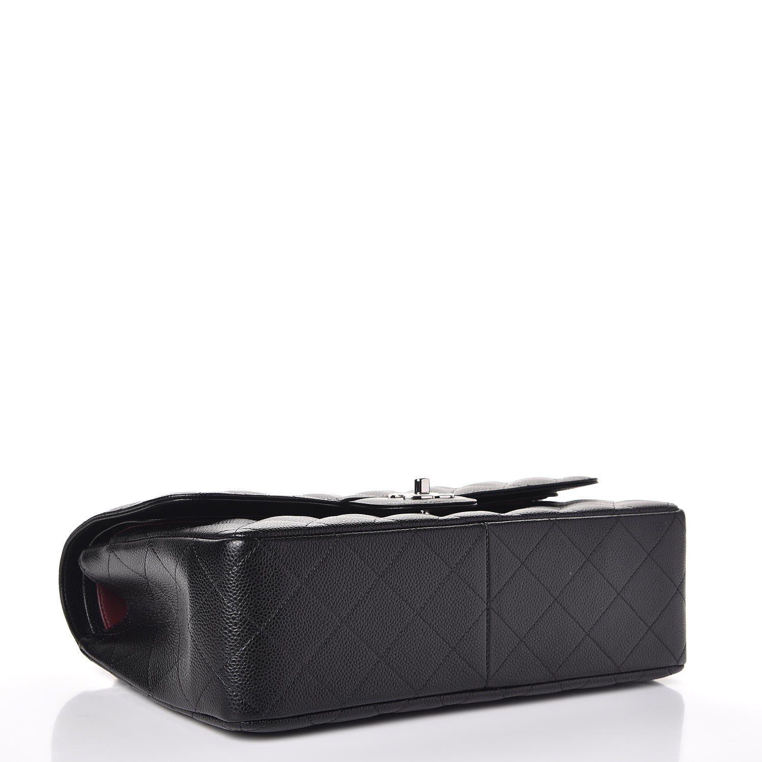 Chanel Caviar Quilted Jumbo Double Flap Black 5 of 9