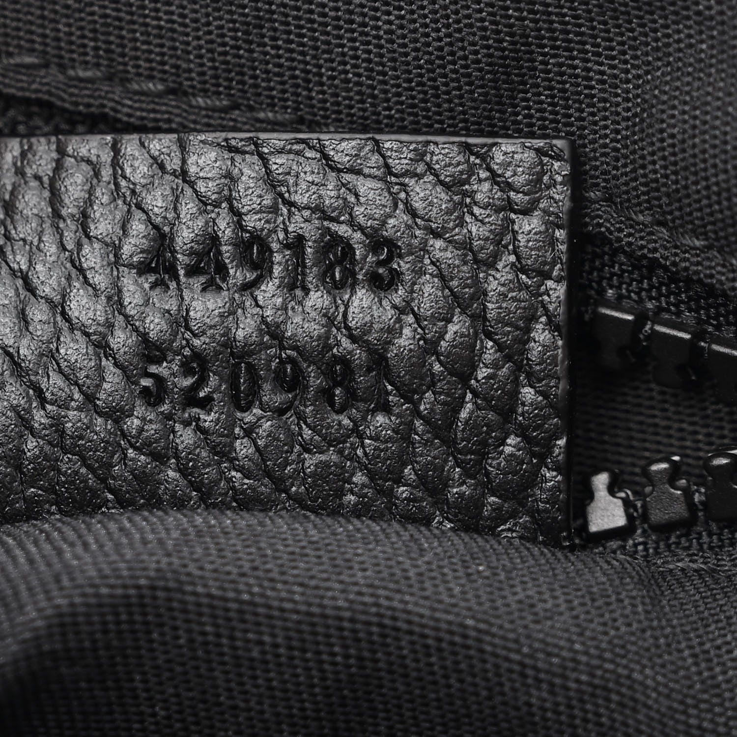 Gucci Nylon Monogram Mini Flat Messenger Bag Black 7 of 10