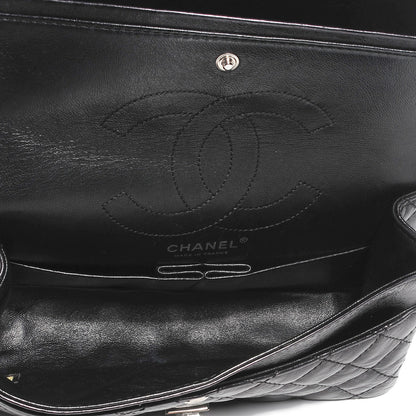 Chanel Glazed Calfskin 2.55 Reissue Flap 225 Black 7 of 7