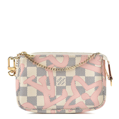 Louis Vuitton Damier Azur Tahitienne Mini Pochette Accessories 1 of 8