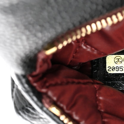 Chanel Caviar Quilted CC Beauty Clutch Black 9 of 9
