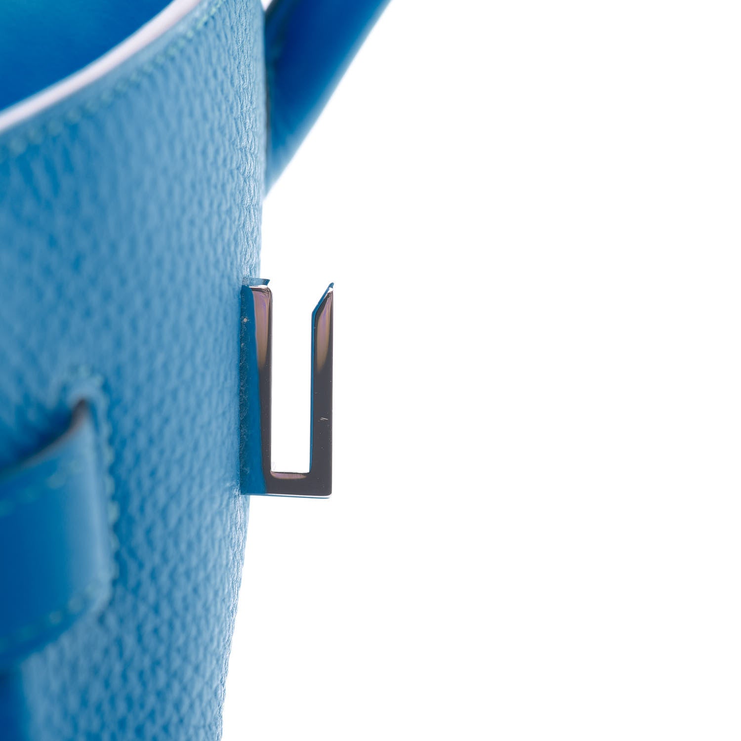 Hermes Taurillon Clemence Birkin 35 Bleu Hydra 22 of 33
