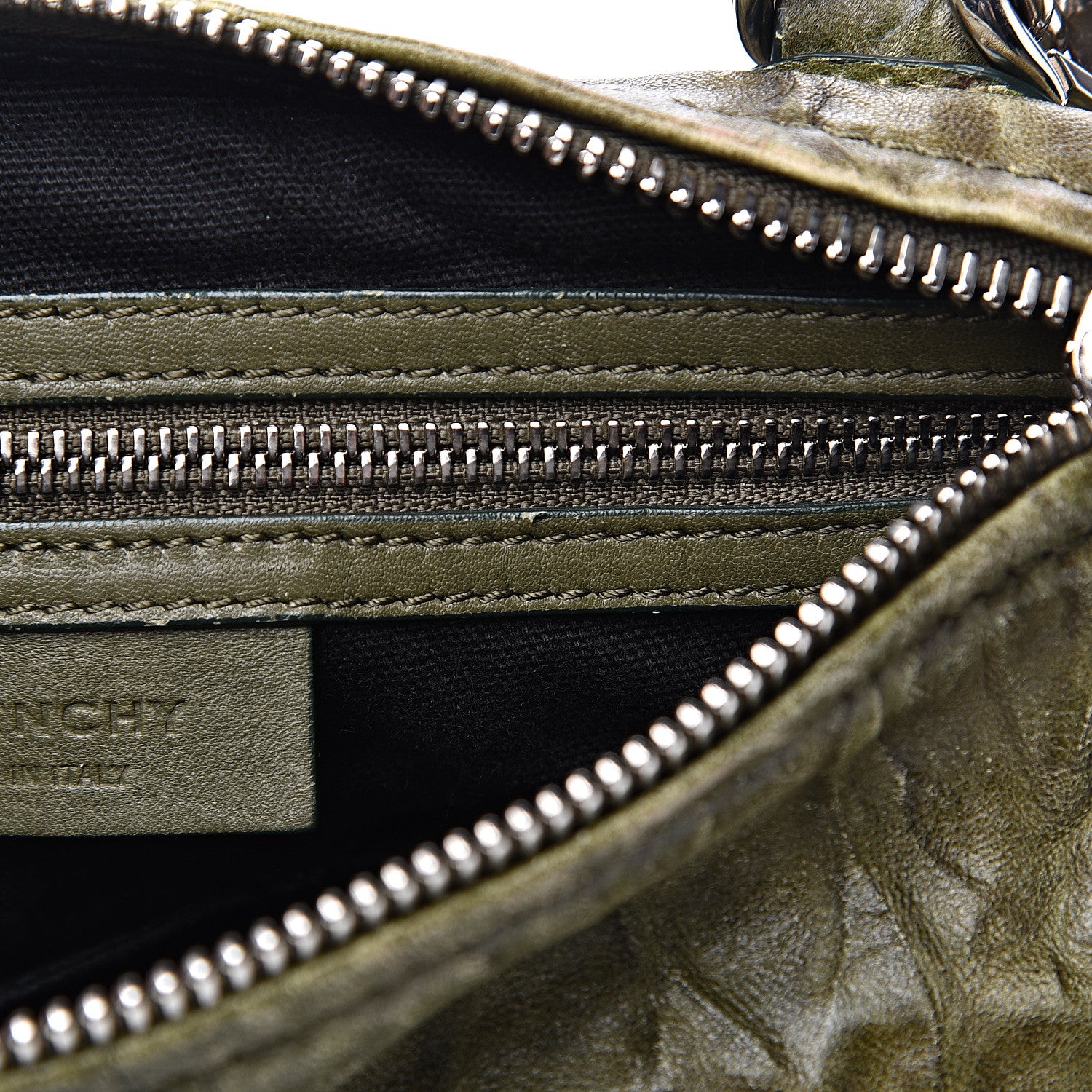 Givenchy Tumbled Sheepskin Small Pandora Khaki 17 of 17