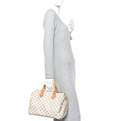Louis Vuitton Damier Azur Speedy 30 2 of 9