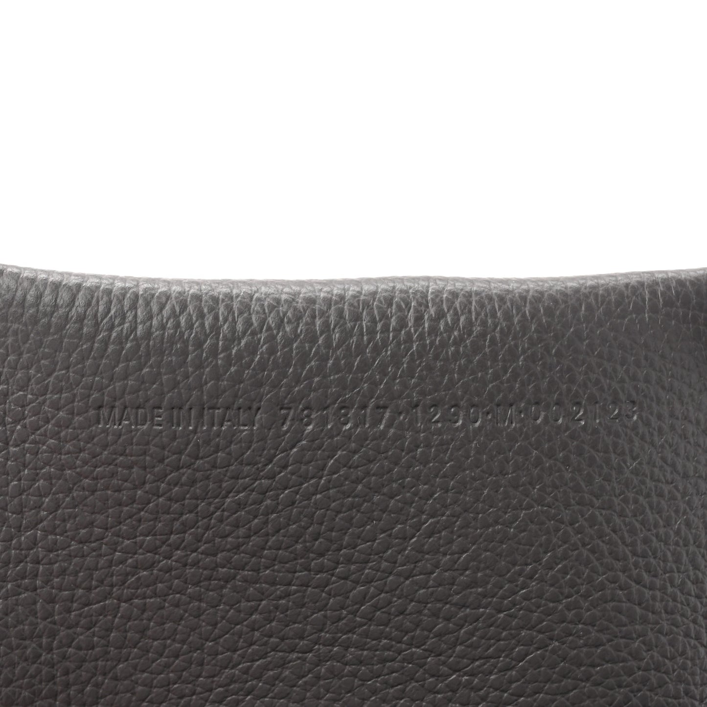 Grained Calfskin Mini 2.0 Everyday North South Shoulder Tote Bag Mink Grey