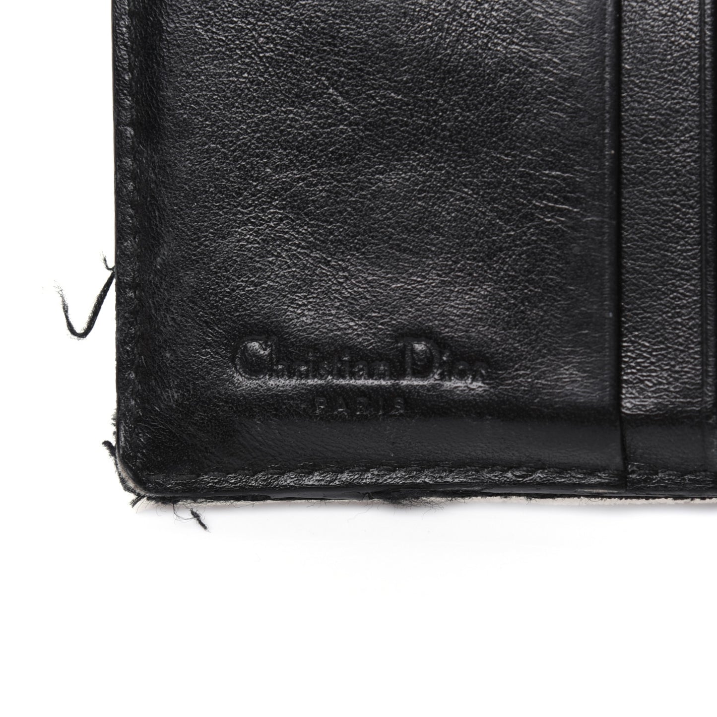 Monogram Compact Saddle Wallet Black