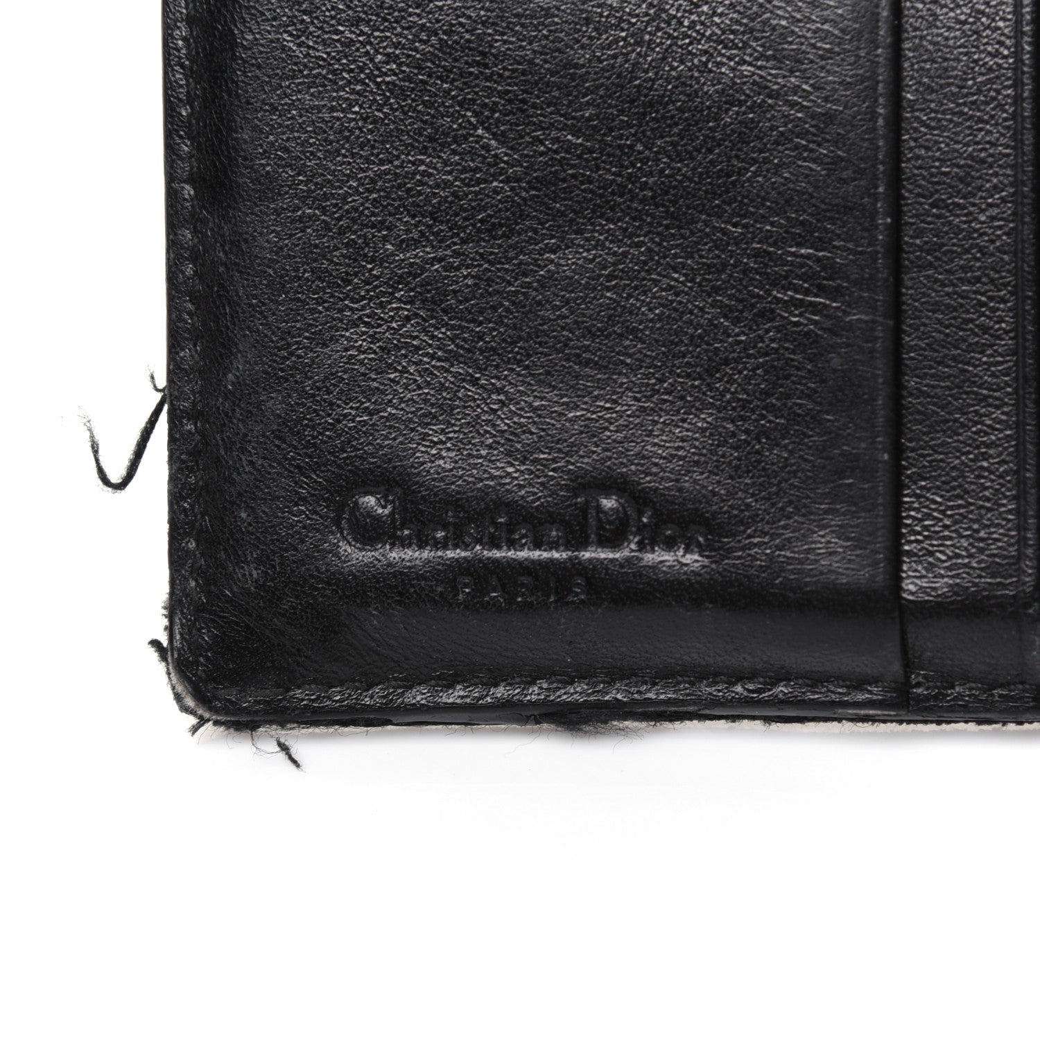 Christian Dior Monogram Compact Saddle Wallet Black 11 of 24