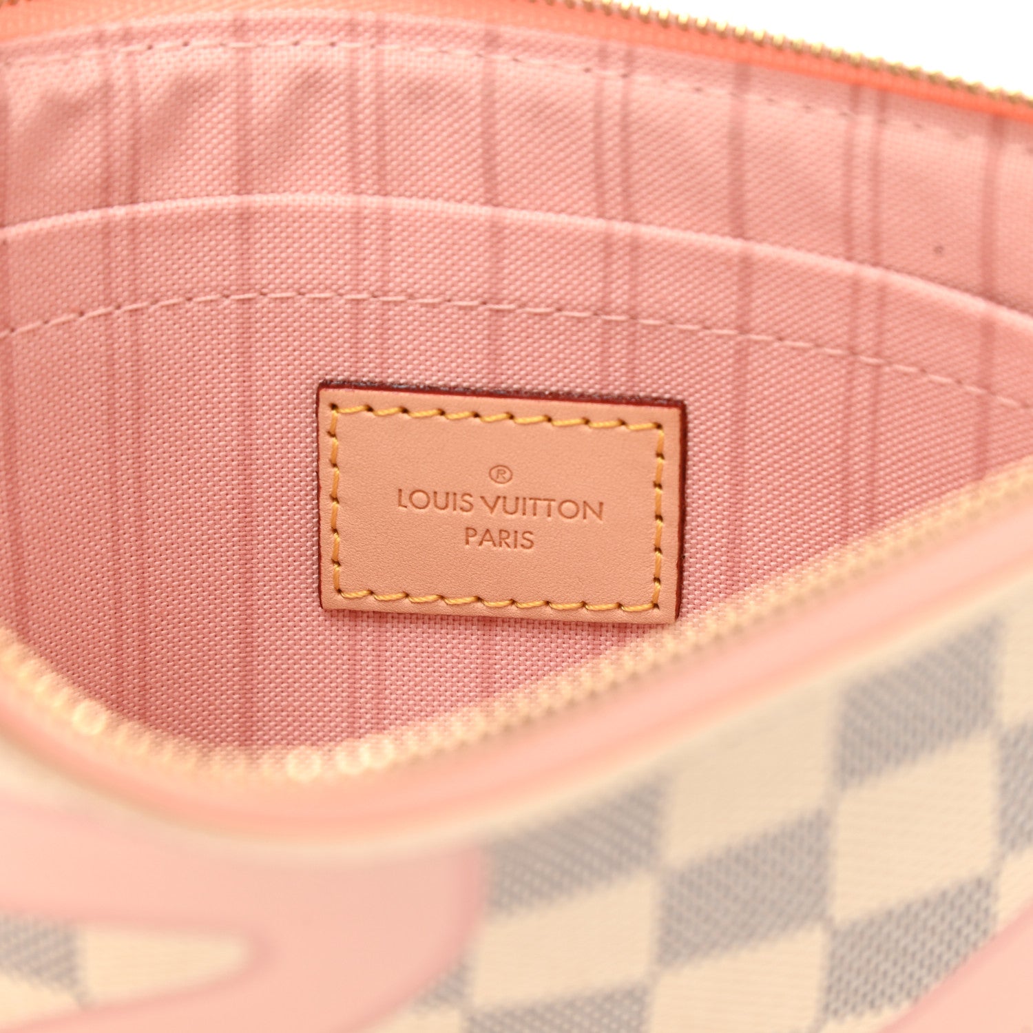 Louis Vuitton Damier Azur Tahitienne Neverfull MM GM Pochette 6 of 7