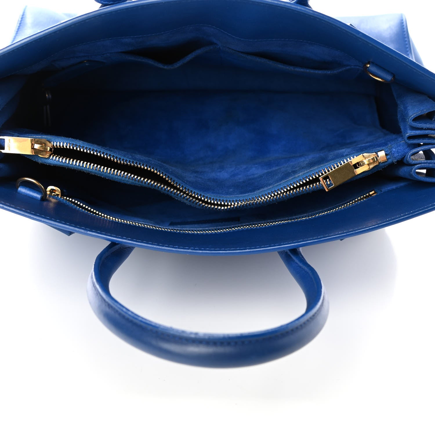 Saint Laurent Calfskin Small Sac De Jour Outremer 4 of 4