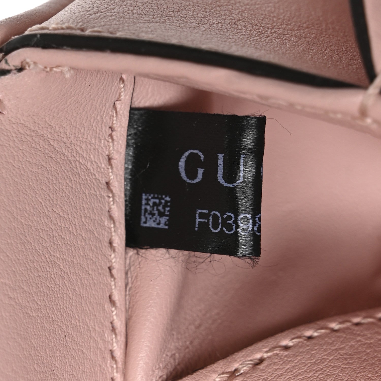 Gucci Roxy Calfskin Web Mini Blondie Shoulder Bag Powder Pink 7 of 10
