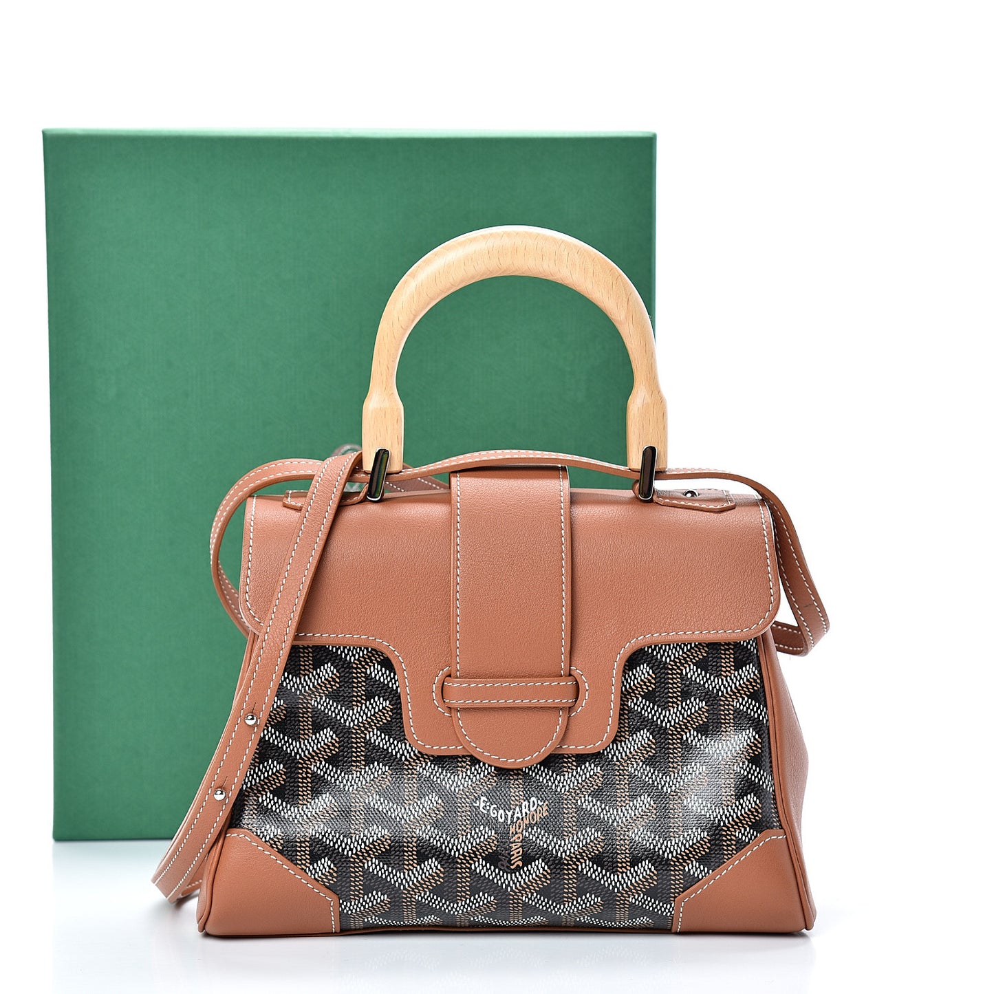 Goyardine Mini Saigon Black Gold