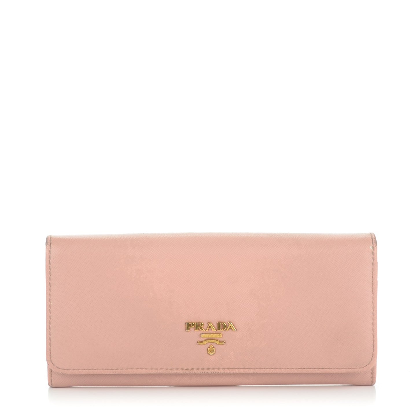 Saffiano Metal Continental Flap Wallet Orchidea