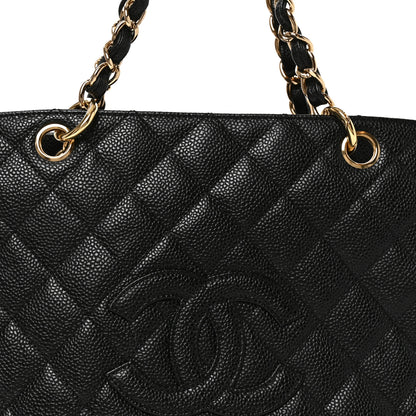Chanel Caviar Quilted Petit Timeless Tote PTT Black 8 of 10