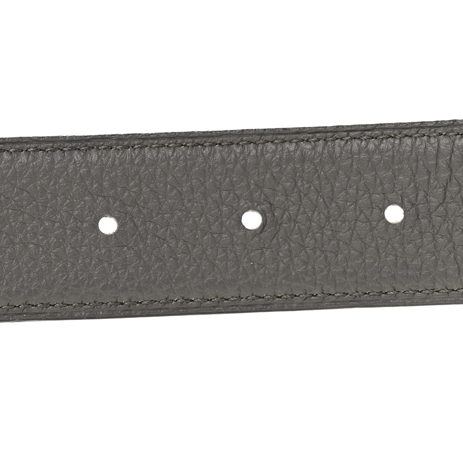 Hermes Box Togo 32mm H Belt 85 34 Black Etain 4 of 5