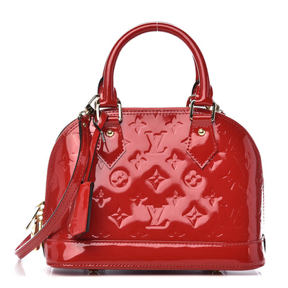 Louis Vuitton Vernis Alma BB Cherry 1 of 11