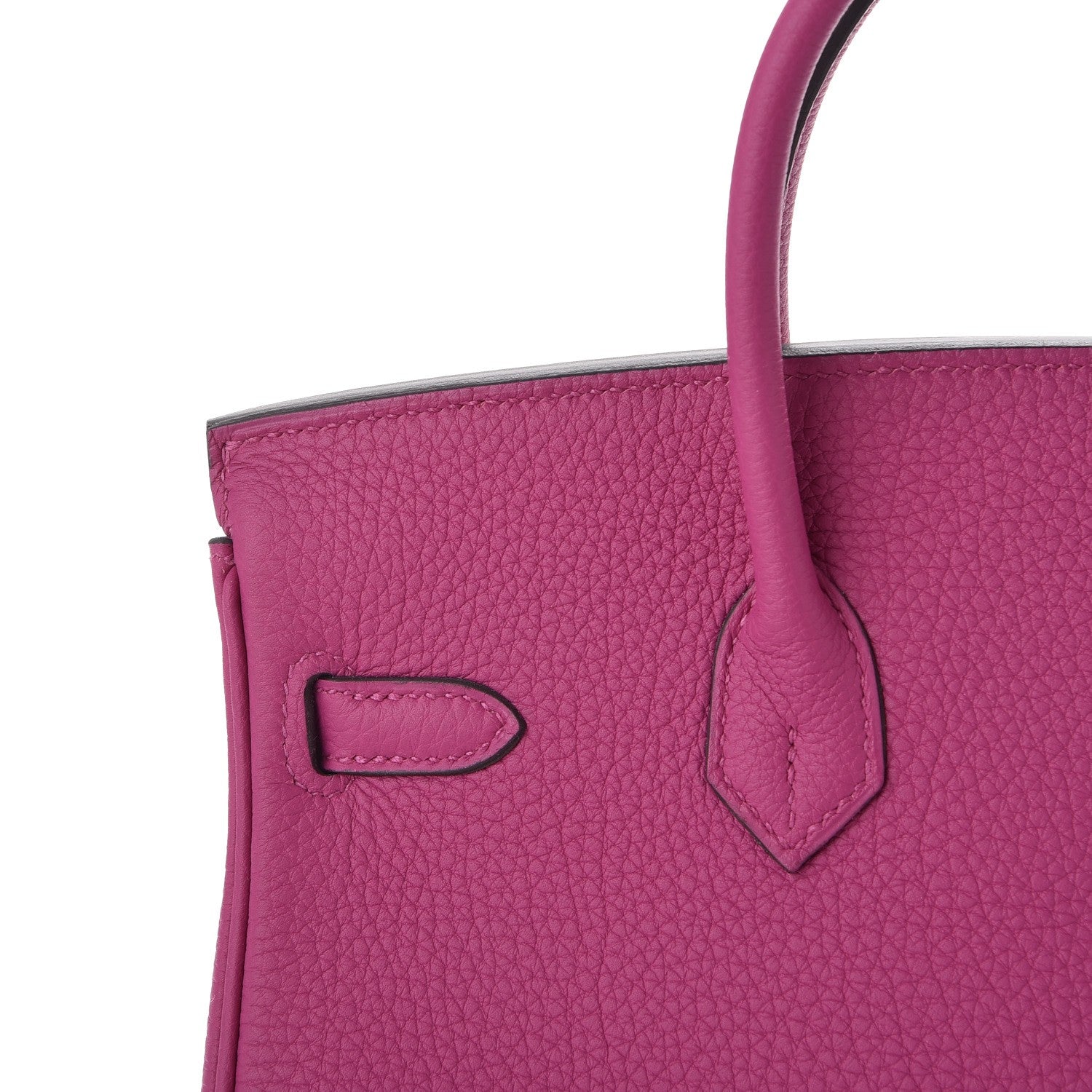 Hermes Togo Birkin 25 Rose Pourpre 36 of 37