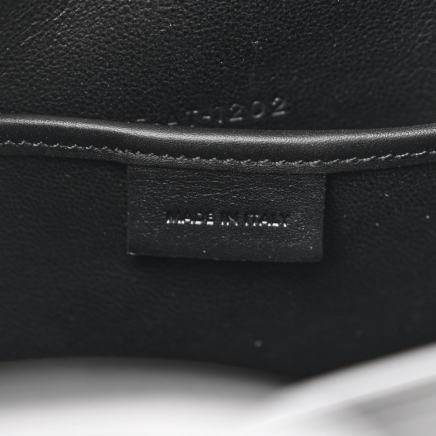 Smooth Calfskin Nano Luggage Black