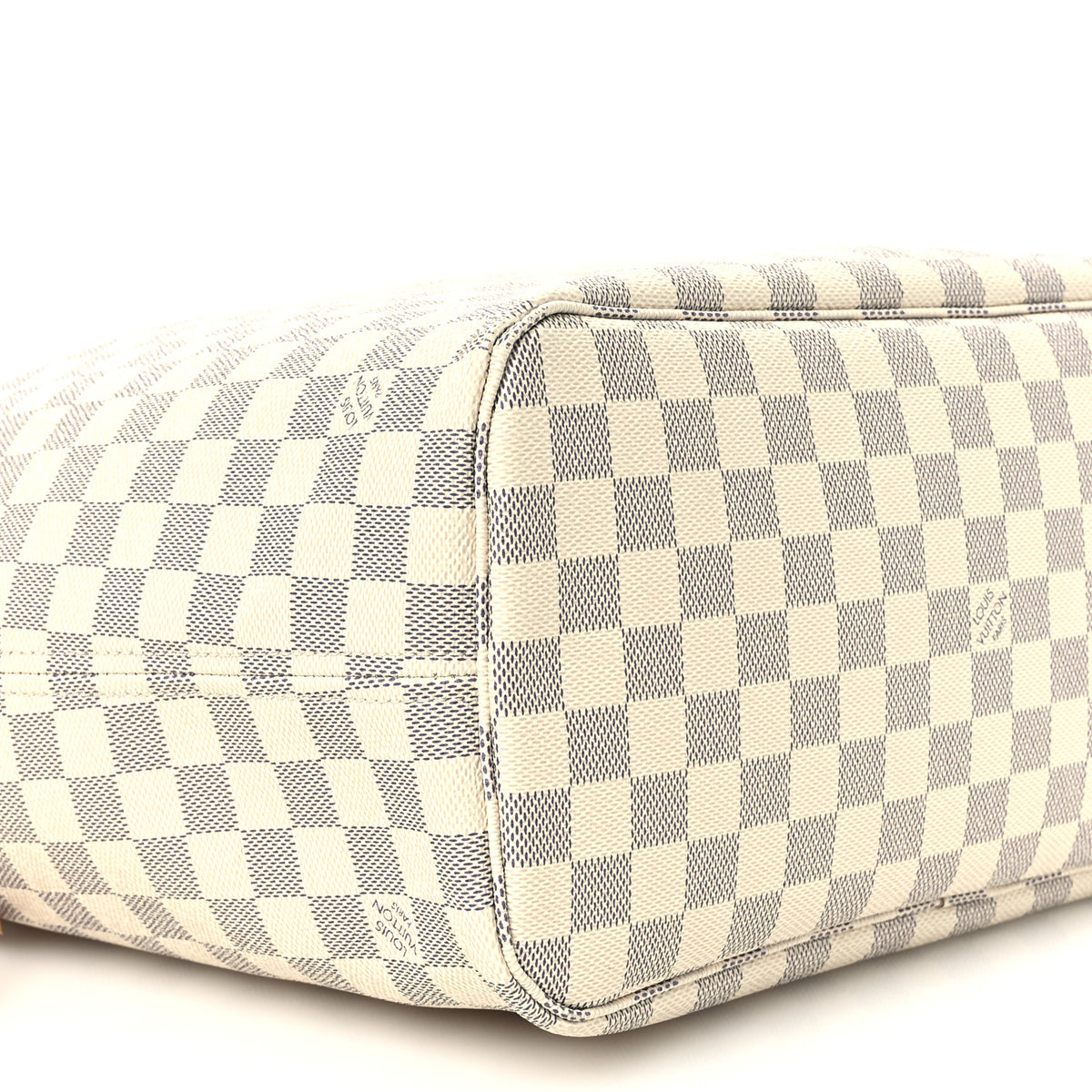 Damier Azur Neo Neverfull MM Rose Ballerine