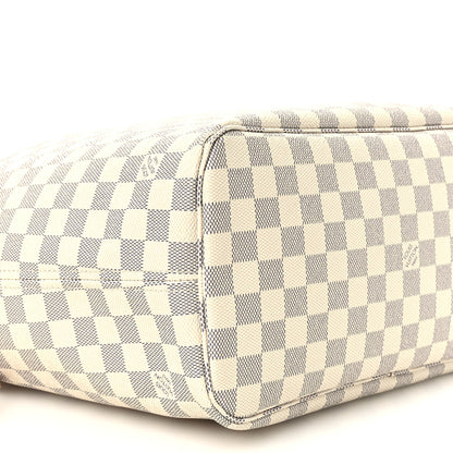 Louis Vuitton Damier Azur Neo Neverfull MM Rose Ballerine 5 of 11