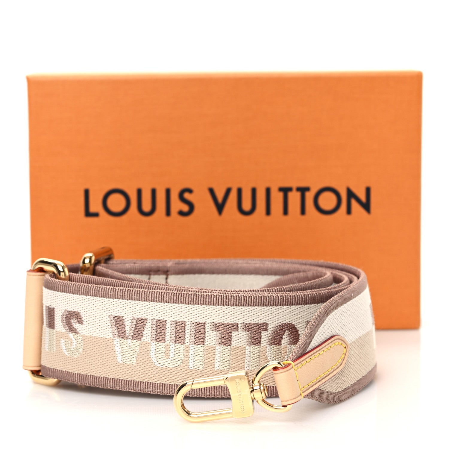 Louis Vuitton Jacquard Speedy Bandouliere 20 Shoulder Strap Beige 4 of 4