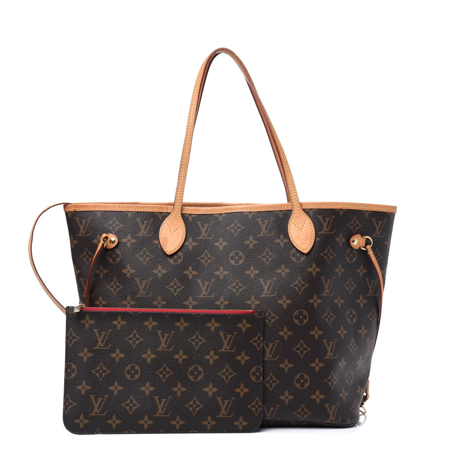 Monogram Neo Neverfull MM Cherry