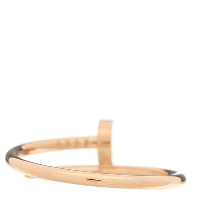 Cartier 18K Pink Gold Small Juste Un Clou Ring 60 9 3 of 5